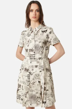 Lover'S Departure Printed Dress