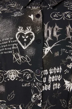 Lover'S Departure Printed Dress