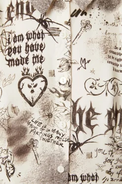 Lover'S Departure Printed Blouse