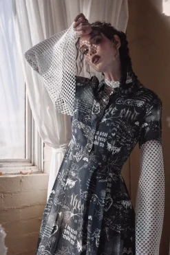 Lover'S Departure Printed Dress