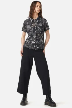 Lover'S Departure Printed Blouse