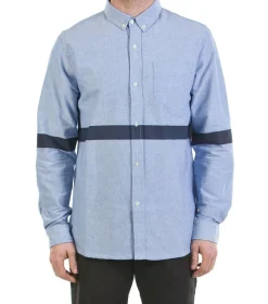 Ls Relax Fit W Printed Stripe