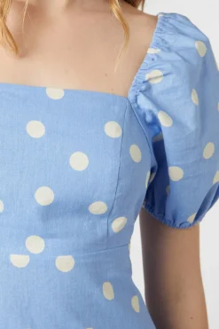 Lucy Polka Dot Midi Dress