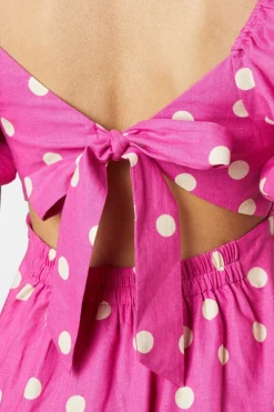 Lucy Polka Dot Midi Dress