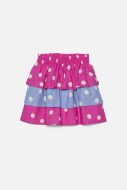 Lucy Spot Kids Tiered Skirt