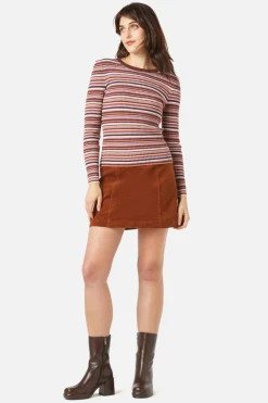 Lucy Stripe Knit Top