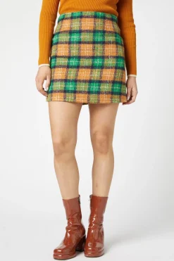 Maddison Check Skirt