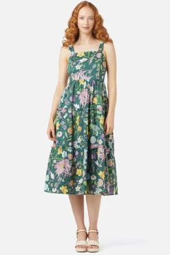 Magic Garden Midi Dress