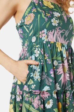 Magic Garden Midi Dress