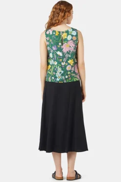 Magic Garden Shell Top