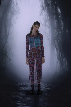 Major Meow Mesh Dress