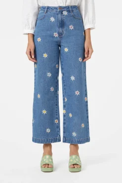 Margo Daisy Embroidered Jean