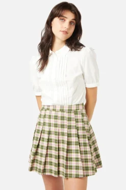 Martha Pin Tuck Blouse