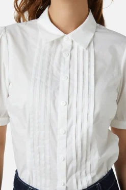 Martha Pin Tuck Blouse