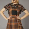 Mary Tartan Pinafore