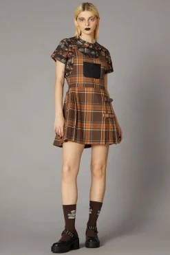 Mary Tartan Pinafore