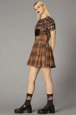 Mary Tartan Pinafore