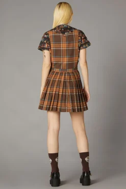 Mary Tartan Pinafore