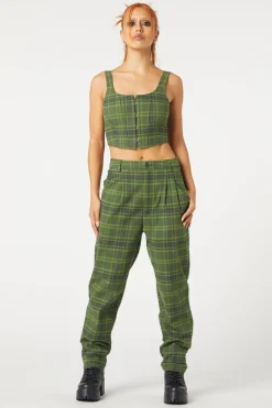 Meadow Tartan Corset