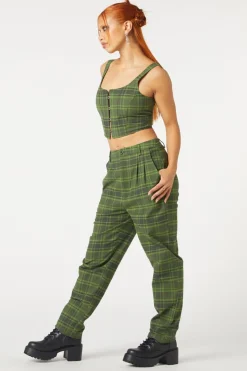 Meadow Tartan Corset