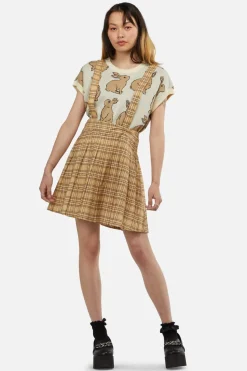 Meadow Tartan Pleated Pinny
