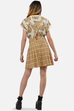 Meadow Tartan Pleated Pinny
