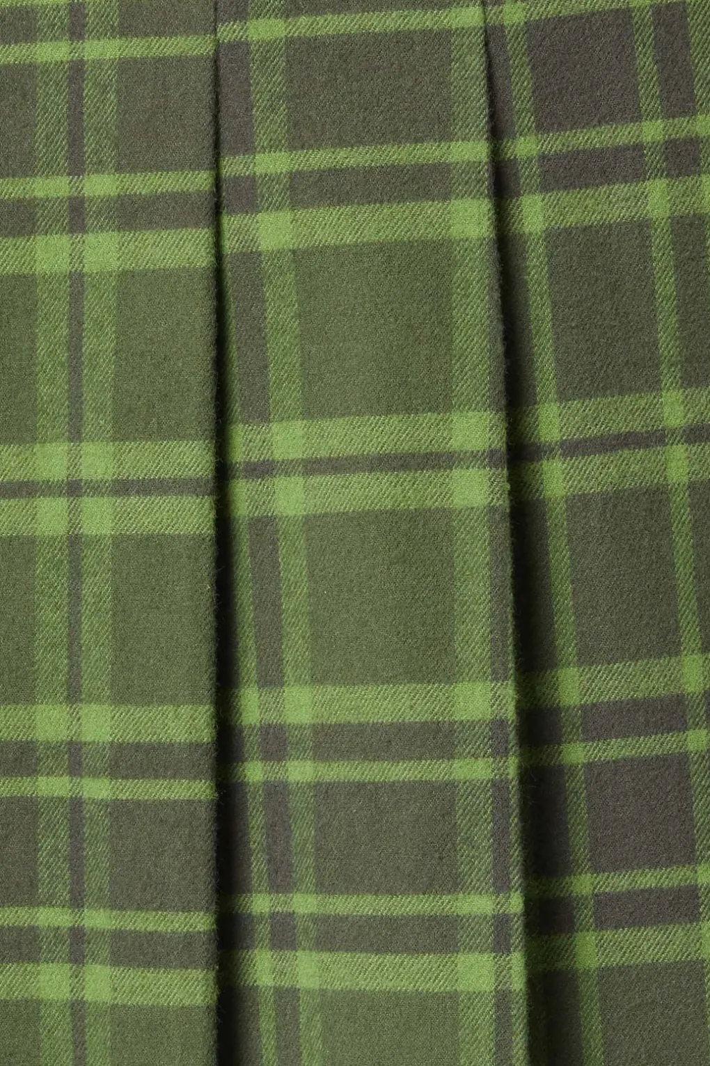 Meadow Tartan Pleated Skirt