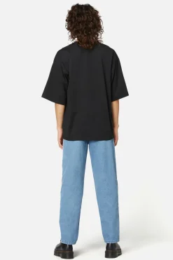 Metal Eyelet Oversized Tee