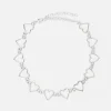 Metal Hearts Choker