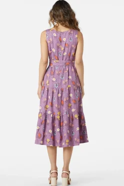 Mia Flora Midi Dress