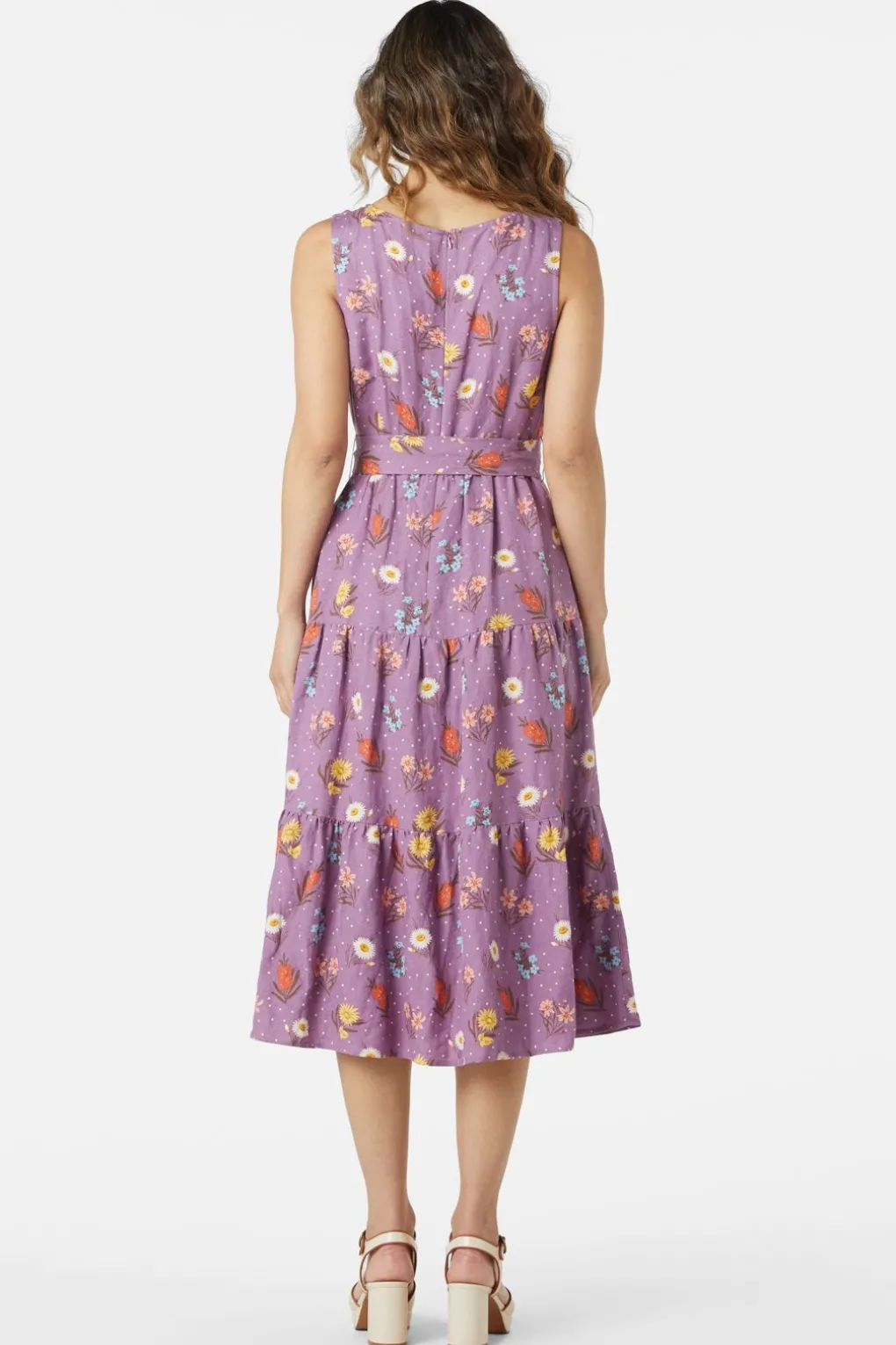 Mia Flora Midi Dress