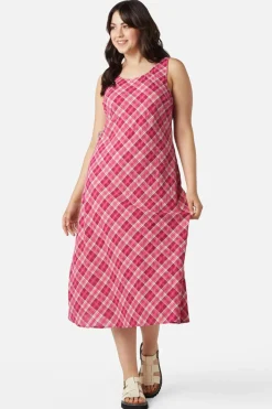 Miranda Check Midi Dress