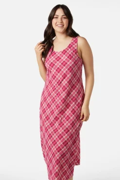 Miranda Check Midi Dress