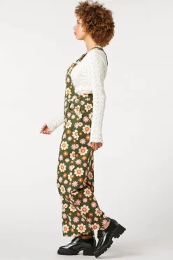 Miss 60'S Flower Overall
