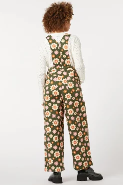 Miss 60'S Flower Overall