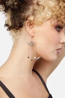 Moth U0026 Star Earrings
