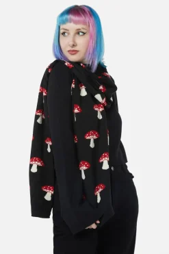 Mushroom Scarf