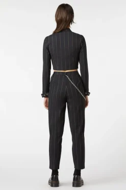 Mystery Pinstripe Blouse