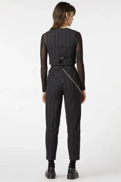 Mystery Pinstripe Vest