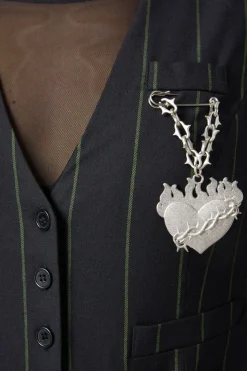 Mystery Pinstripe Vest