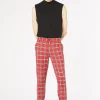Nah Tartan Cotton Twill Pant