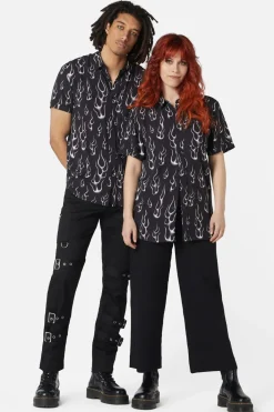 Naked Flame Short Sleeve Shirt