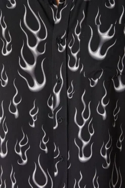 Naked Flame Short Sleeve Shirt