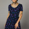 Nessie Print Dress