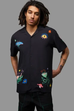 Night Garden Short Sleeve Shirt