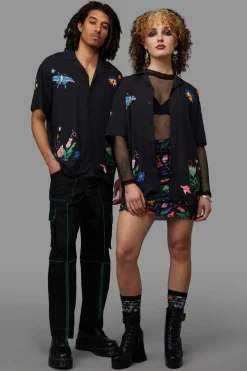 Night Garden Short Sleeve Shirt