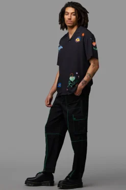 Night Garden Short Sleeve Shirt