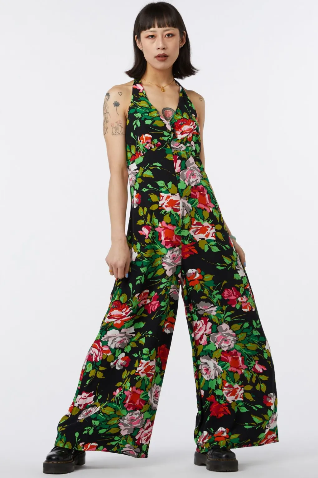 Nocturne Florals Jumpsuit