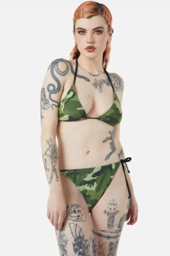Nook Of The Garden Camo Bikini Bottom