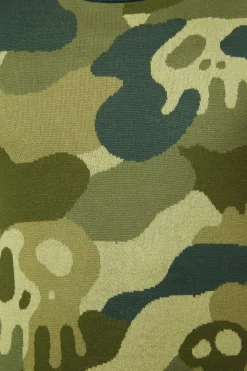 Nook Of The Garden Camo Knit Jumper